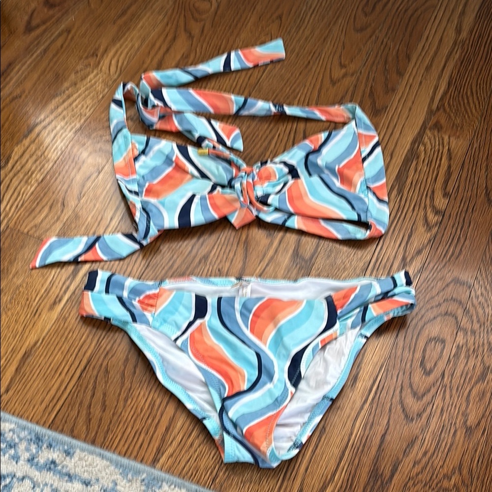 Colorful Swirl Bikini Set